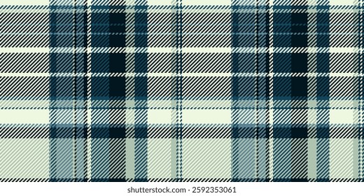 Subtle teal and cream plaid pattern.  Perfect for textile design, website backgrounds, or fashion projects.  Evokes a sense of calm and understated elegance.