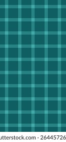 Subtle teal and dark teal plaid pattern. Perfect for textile design, website backgrounds, or crafting projects.  Evokes feelings of tranquility and sophistication.