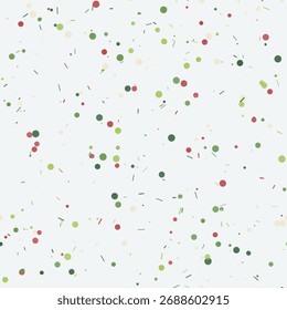 Um padrão abstrato sutil e texturizado com uma base clara com manchas escuras dispersas e pequenas manchas ocasionais de vermelho e amarelo, criando uma sensação suave e orgânica.