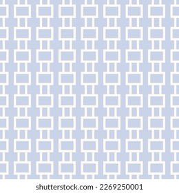 Subtle vector geometric seamless pattern. Abstract background with lines, rectangles, blocks, repeat tiles. Simple light blue graphic texture. Design for decor, print, wallpaper, textile, package