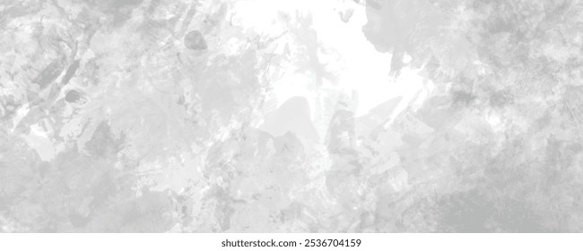 Subtle Watercolor Texture in Grayscale with Organic Shapes and Patterns for Minimalist and Abstract Design Use