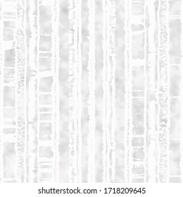 Subtle Watercolor-Dyed Effect Folk Striped Pattern 