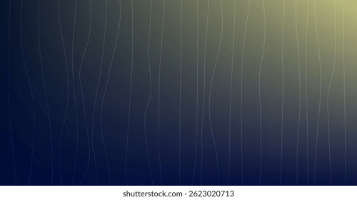 Subtle Wavy Lines on Gradient Background: A Modern and Minimalist Design with Shades of Blue and Yellow for Creative Projects and Abstract Visuals in Digital Art
