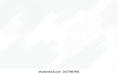 Subtle White Backdrop with Circular Gradients and Brushstroke Textures for Minimalist Designs or Clean Backgrounds, Offering a Fresh and Abstract Aesthetic