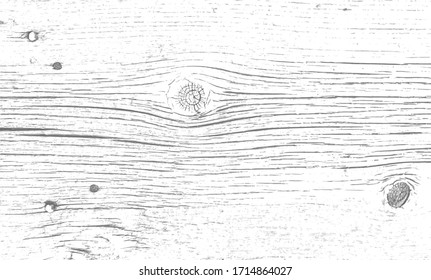 Subtle white texture background of distressed wood grain. Light soft natural wooden pattern. Table top or floor or wooden wall surface. Vector EPS10.