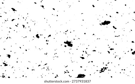 A subtle, widespread scattering of small black particles forming a uniform distressed texture, perfect for overlay effects.