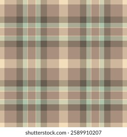 Subtle yet striking neutral plaid pattern.  Perfect for textile design, website backgrounds, or packaging. Evokes a sense of calm and sophistication.