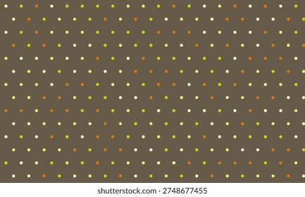 Subtle yet vibrant, this earthytoned polka dot pattern offers a versatile backdrop for various design projects.