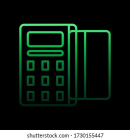 subtraction of funds nolan icon. Simple thin line, outline vector of online shopping icons for ui and ux, website or mobile application