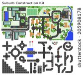 Suburb Road construction Kit to Build your own, see my portfolio for other kits 