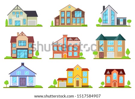 Similar – Image, Stock Photo House in house Town