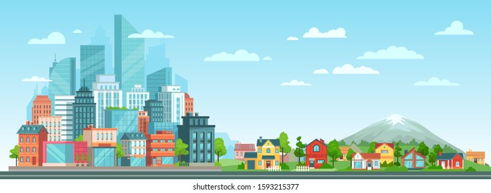 88,933 Urban and suburban Images, Stock Photos & Vectors | Shutterstock