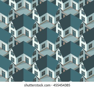 Suburbia - Seamless Vector Pattern