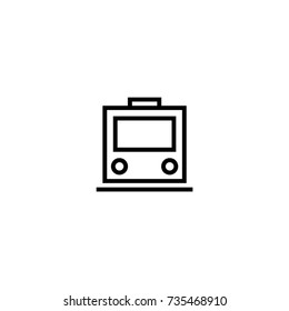 subway car icon
