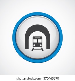 subway icon, on white background