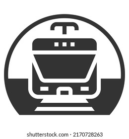 Subway Icon Vector Symbol  Simple Design For Using In Graphics Web Report Logo Infographics