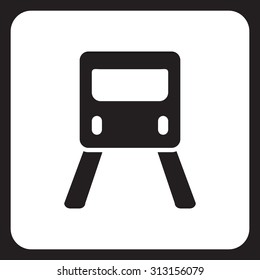 Subway or metro icon