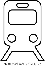 metro metro tren expreso crudo línea recta