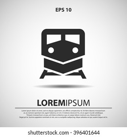 subway metro underground icon. vector illustration