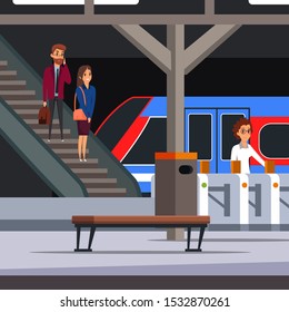 Wait Subway Stock Vectors, Images & Vector Art | Shutterstock