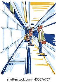 Subway sketch