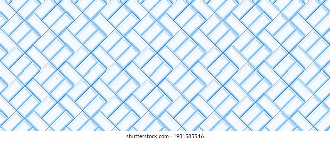 fondo de mosaico del metro. manto blanco sin costura para el respaldo de la cocina, pared de baño, ducha. textura de hueso de arenque vectorial