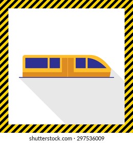 Subway train icon