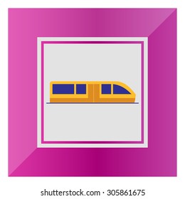 Subway train icon