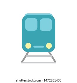 Subway train icon. Subway train concept.  Logo element illustration. Subway train symbol design. Colored collection. Can be used in web and mobile.