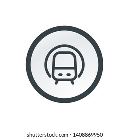 Subway Vector App Icon Stock Vector (Royalty Free) 1408869950 ...