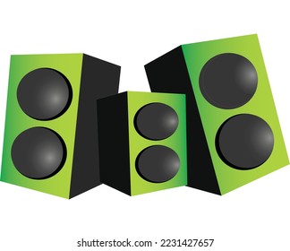 logotipo de subwoofer,
diseño vectorial de subwoofer, imágenes de iconos de subwoofer