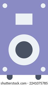  Subwoofer Vector Icon which is suitable for commercial work and easily modify or edit it
