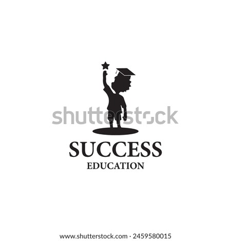 Succes Education Logo Simple Vintges