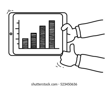 succes graphic doodle