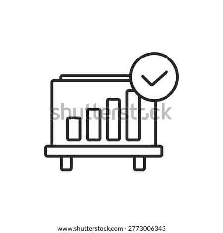 succes icons outline and Flat Style,transparent background
