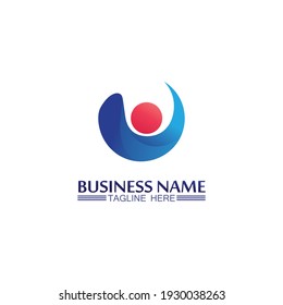 succes logo team work brand and business logo, vector community, unity colorful and friendship , partner teamwork care logo