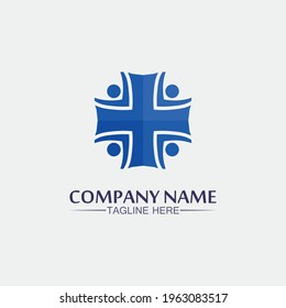 Erfolgreiches Logo Team arbeiten Marke und Geschäftslogo, Vektorgemeinschaft, Einheit bunt und Freundschaft, Partner-Teamwork-Pflegelogo