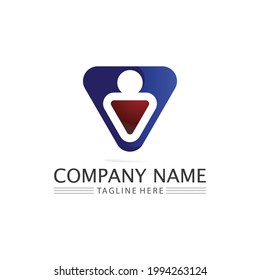 marca de trabajo del equipo de sucens people logo work y logotipo de negocios, comunidad vectorial, unidad colorida y amistad, logotipo del equipo de socios