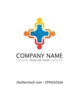 succes people  logo team work brand and business logo, vector community, unity colorful and friendship , partner teamwork care logo