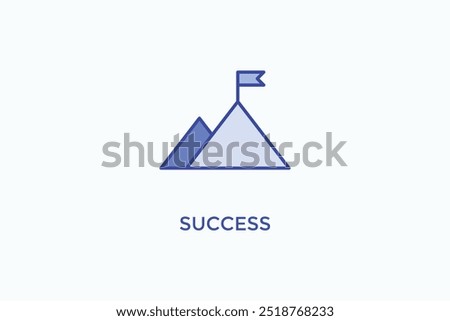 Succes Vector Icon Or Logo Sign Symbol Illustration