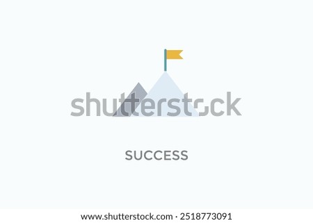 Succes Vector Icon Or Logo Sign Symbol Illustration