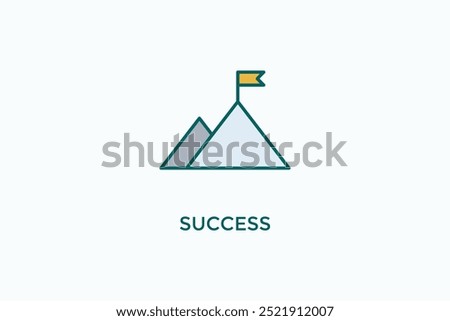 Succes Vector Icon Or Logo Sign Symbol Illustration