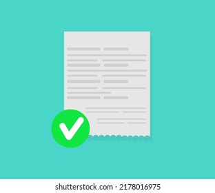 Success approved payment check, mark notification logo design. Valid verified notice checkmark on successful paid online, bank payment check or money voucher completed, money transfer or purchase.