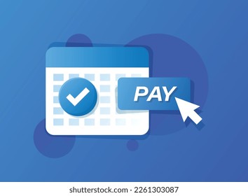 Success approved payment icon in flat style. Check mark notification vector illustration on isolated background. Invoice payday sign business concept.