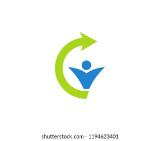 Success arrow logo 
