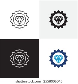 Success award icon. Successful reward icon. Icons or sign vector design in flat and thin line for goal, bounty, achievement, reward, performance, winner, champion related.