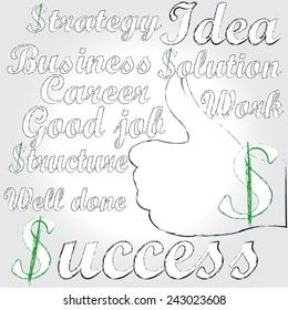Success . Business.