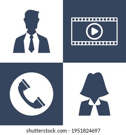 success business four set items