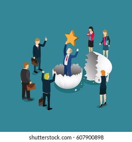 success business new born