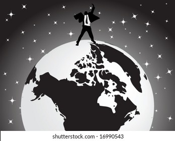 Success of businessman